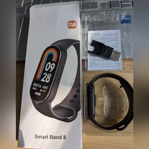 Black Smart Fitness Tracker